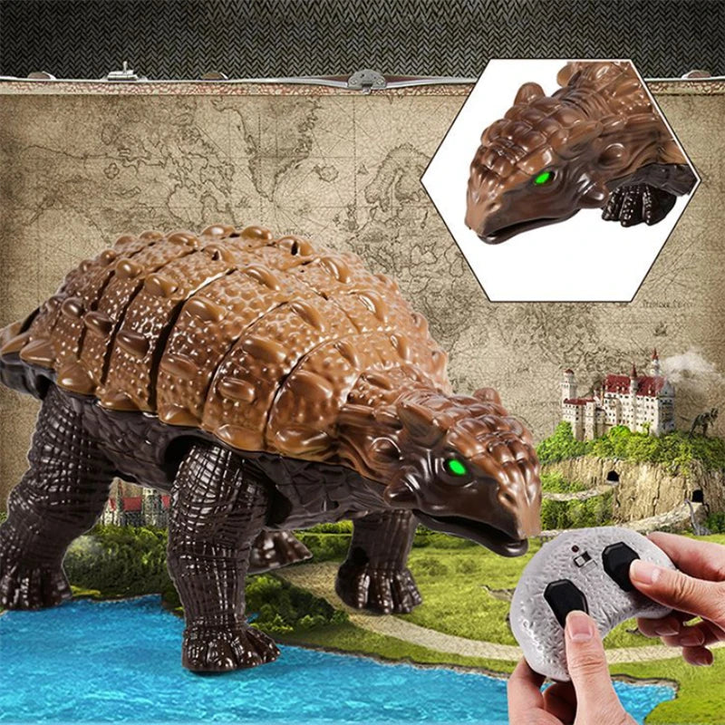 Remote Control Dinosaur Toy | Realistic Ankylosaurus Model