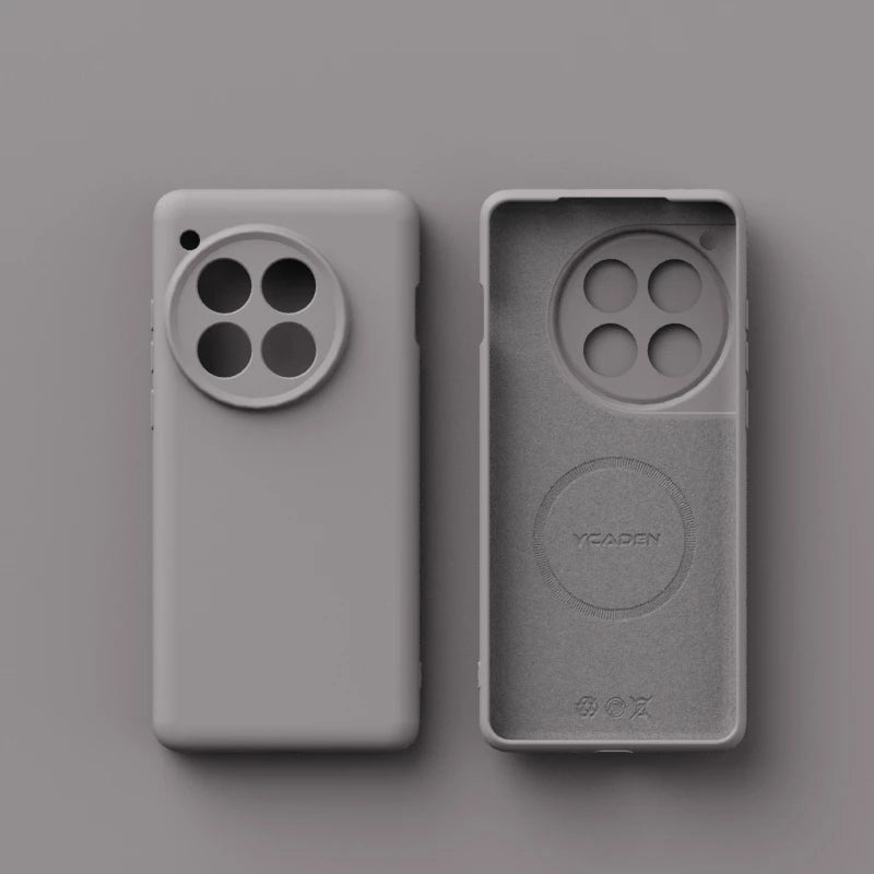 Luxury Shockproof Liquid Silicone Case for OnePlus Devices