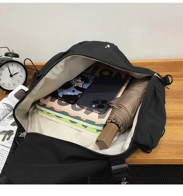 Outdoor Motorcycle Sport Travel Crossbody Bag Tactical Multifunction Waterproof Single Shoulder Backpack Unisex Casual Chest Bag