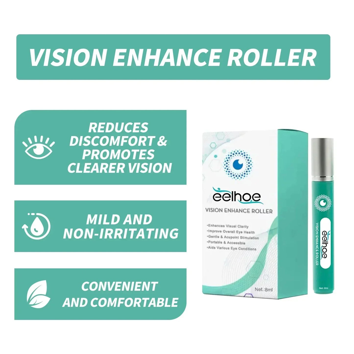 Vision Enhancer Roller | Improve Eyesight & Relieve Fatigue