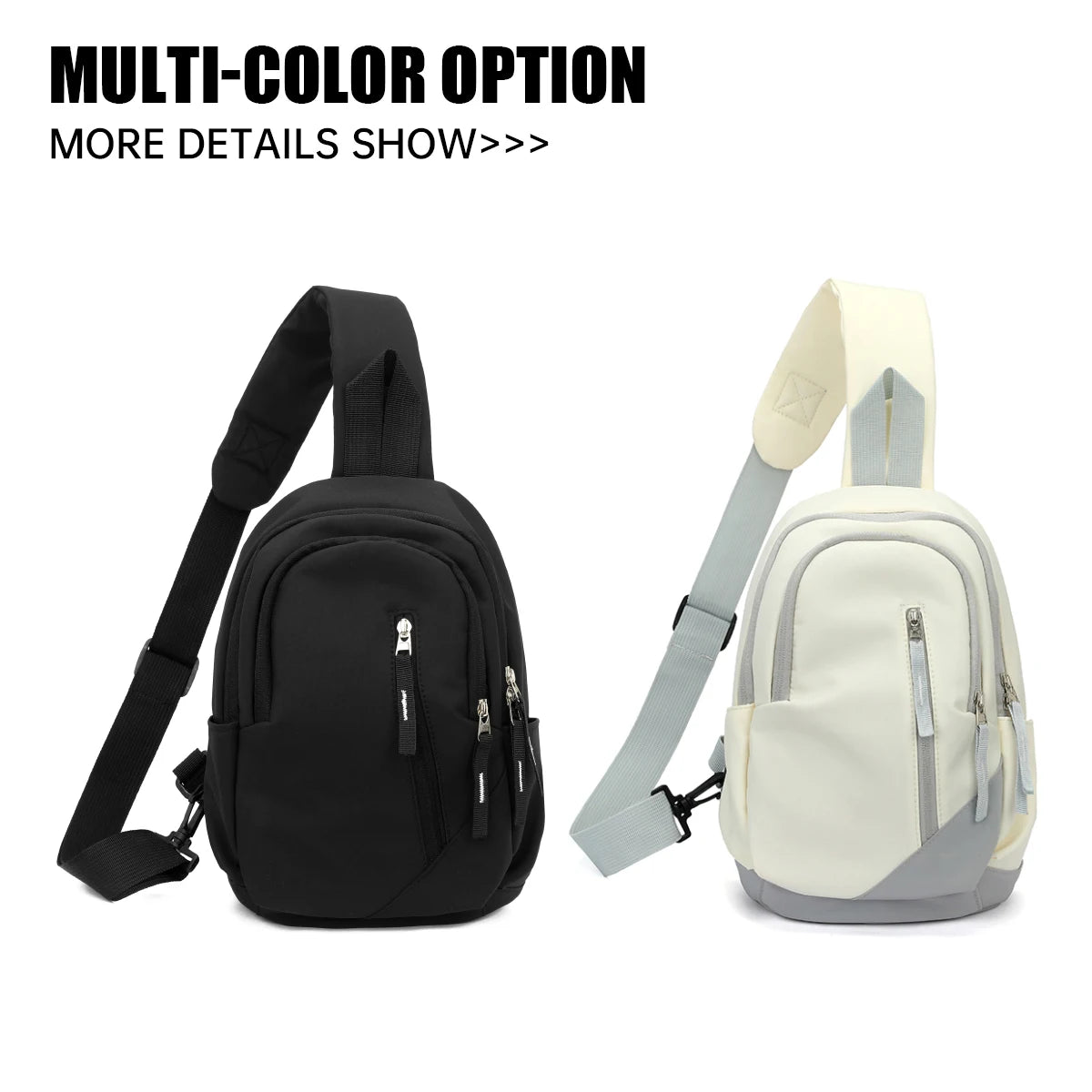 Men's and Women's Lightweight Crossbody Bag for Outdoor Adventures