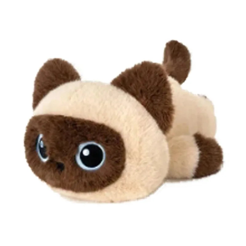 Cute Plush Black Cat Keychain | Adorable Stuffed Doll Gift