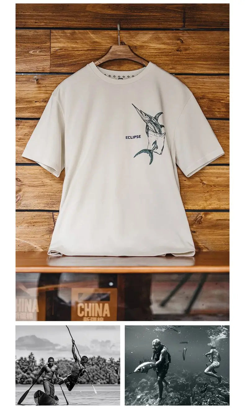 Men's Casual Printed Short Sleeve T-Shirt | Summer Comfort Tee