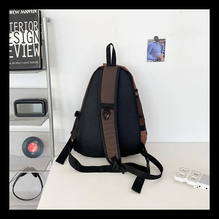 Men's Waterproof Large Capacity Crossbody Chest Bag | Fashionable & Functional