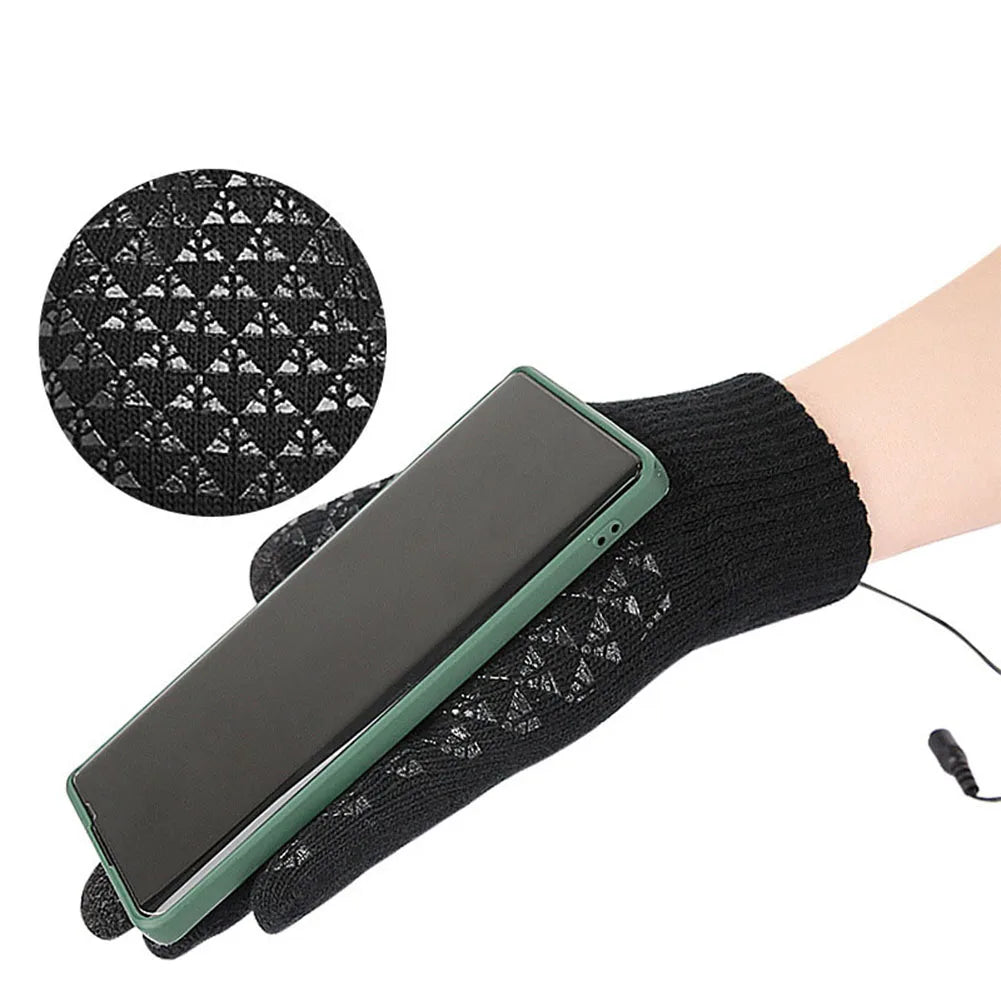 Rechargeable Heated Gloves | USB Winter Touchscreen Mittens