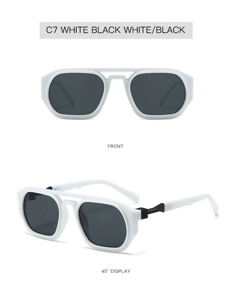 Transparent Square Computer Glasses for Blue Light Protection