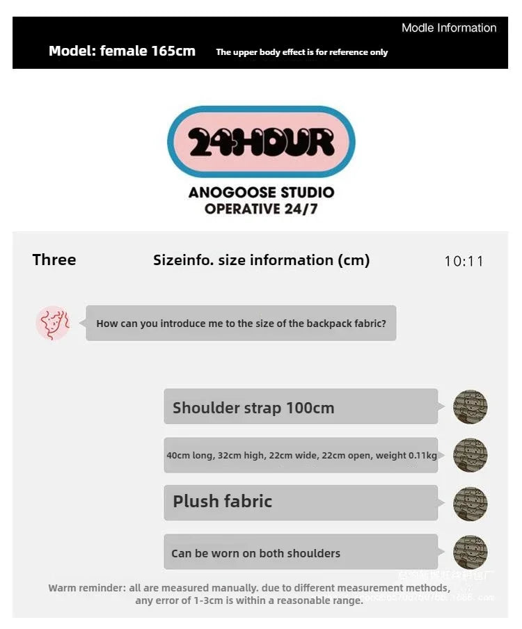 Chickens Shape Crossbody Purse | Cute Plush Handbag for Women