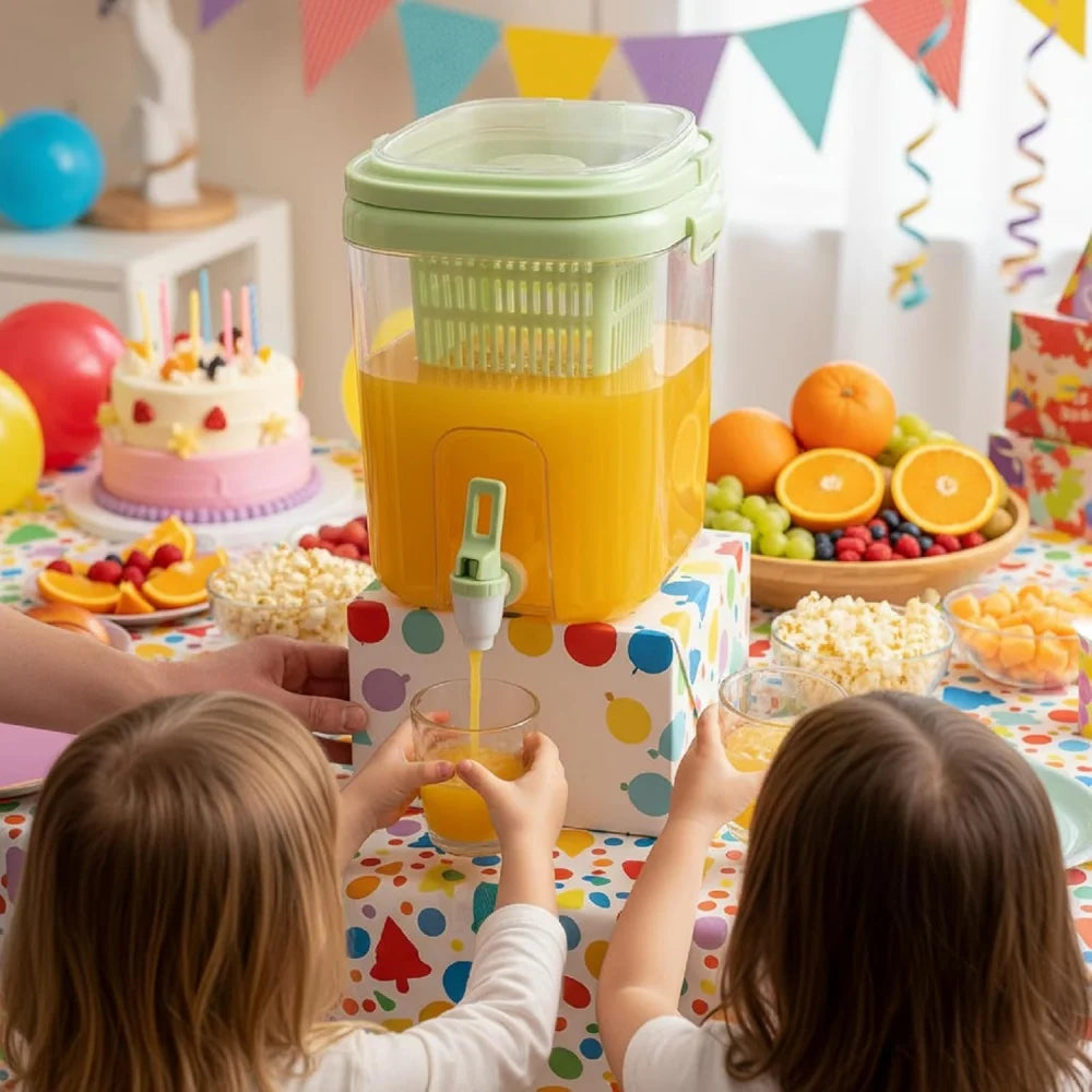 Large Capacity Portable Beverage Dispenser with Faucet