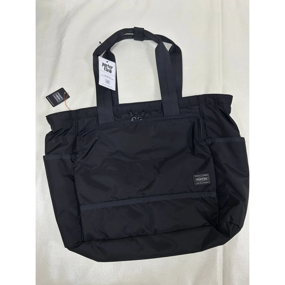 Large Capacity Nylon Laptop Tote Bag | Lightweight & Versatile