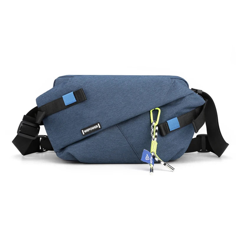 High Quality Nylon Panelled Waist Packs for Unisex Casual Outdoor Use