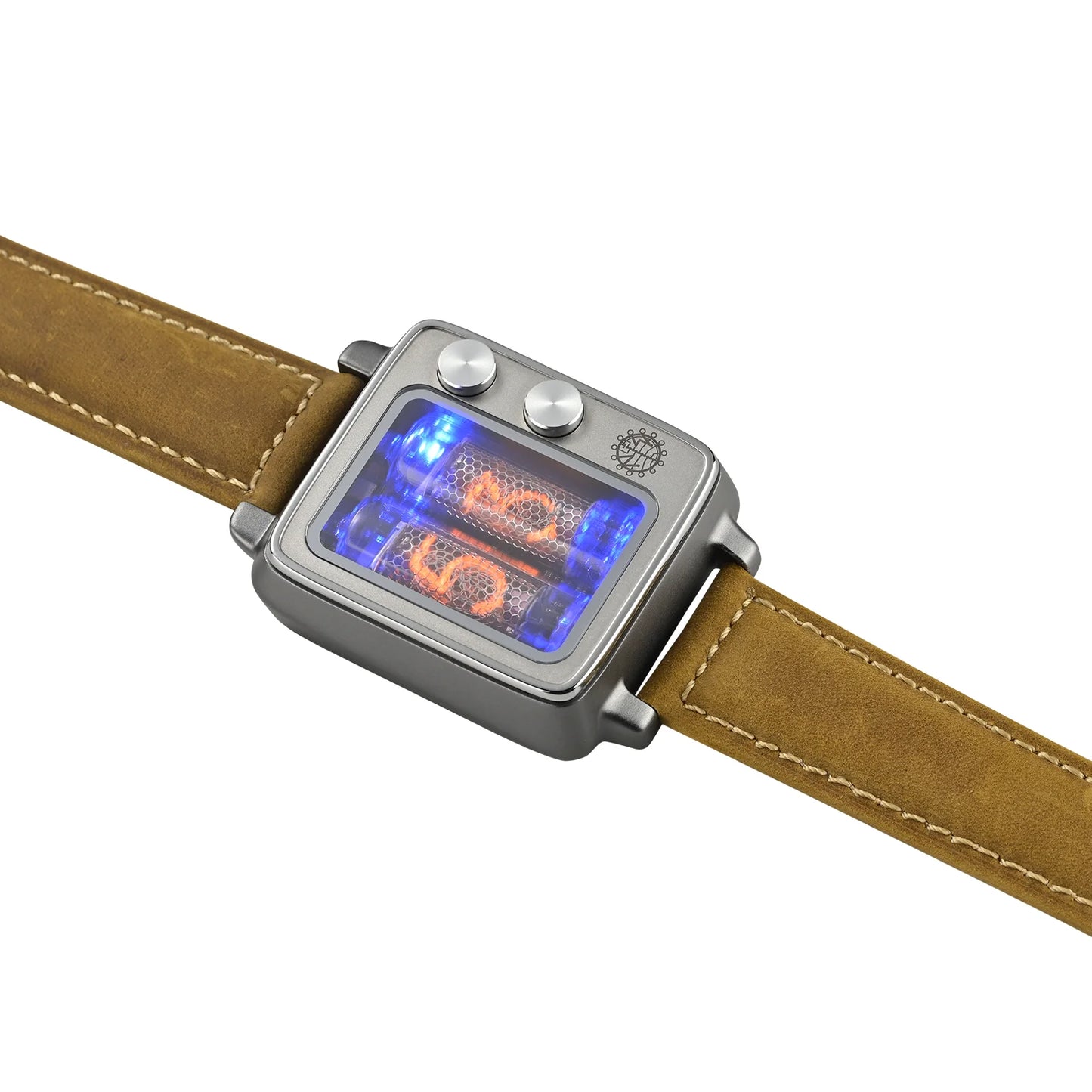 Neon Nixie Tube Digital Watch | Sapphire Glass, 9-Color Backlight