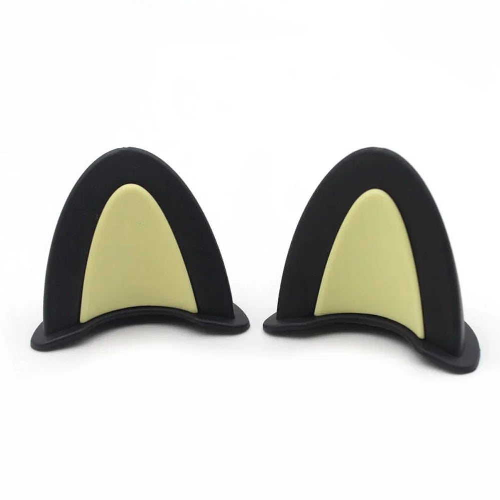 Cute Cat Ears Motorcycle Helmet Decorations | Fun Helmet Accessories
