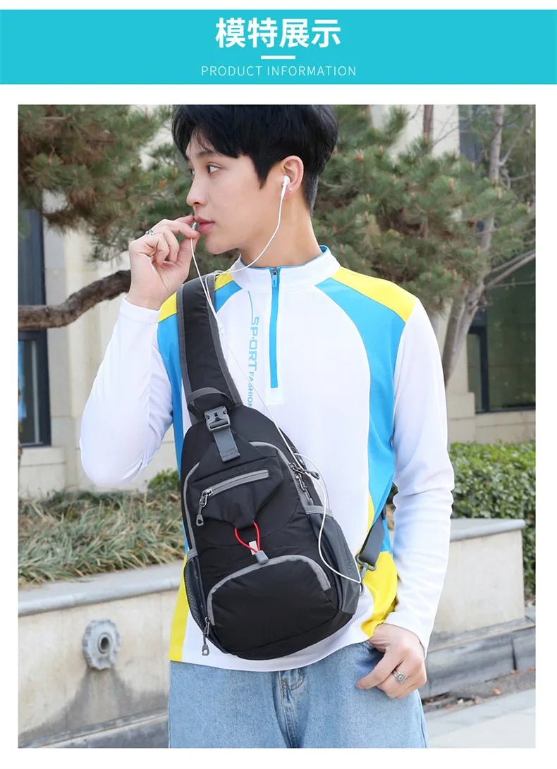 Anti-Theft Waterproof Crossbody Shoulder Backpack | Ultimate Sport Bag