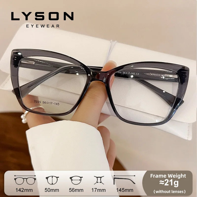 Stylish Cat Eye Blue Light Blocking Reading Glasses for Women