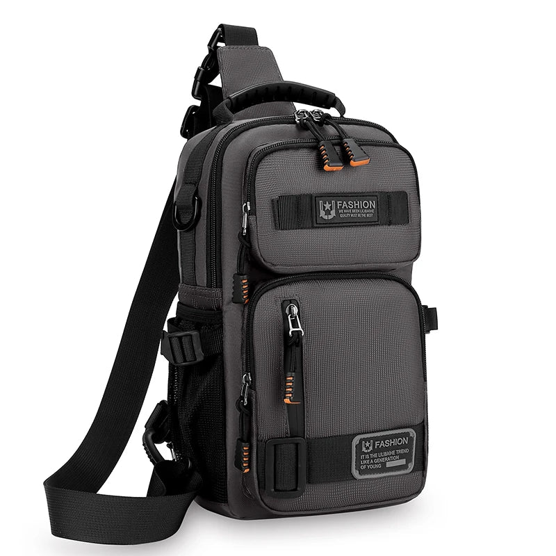Men's Fashion Oxford Waist Pack | Versatile Casual Chest Bag