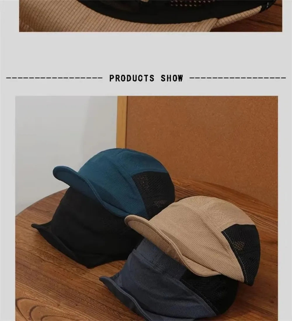 Quick-Drying Breathable Baseball Cap | Unisex Sunscreen Hat