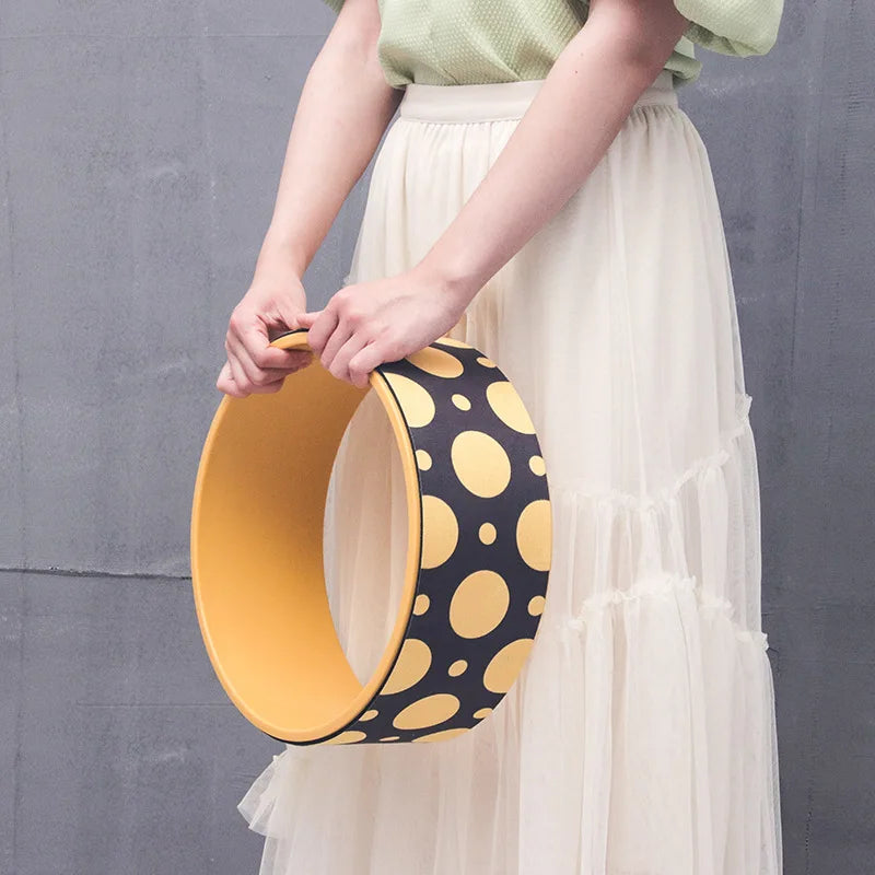 Eco-Friendly 30cm Suede Yoga Pilates Ring | Enhance Your Workouts