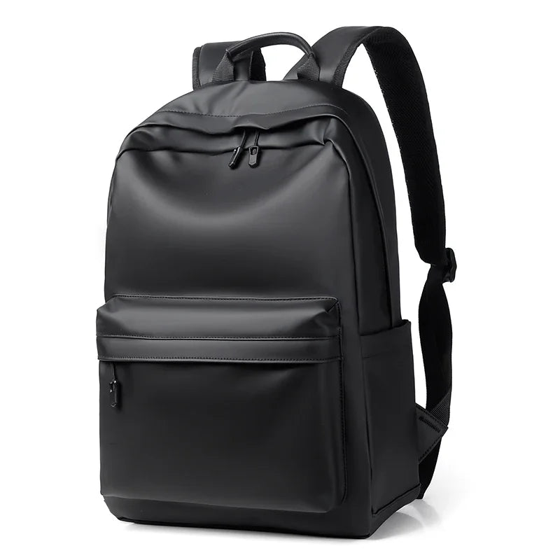 Stylish Men's Leather Backpack | Durable Laptop Bag for Teens