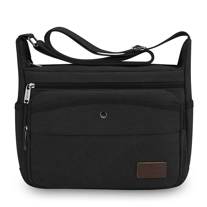 Bolsos de Lona Casuales para Hombres | Bandolera Cruzada Versátil