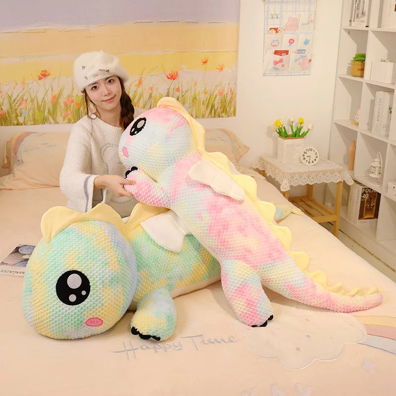 Giant Unicorn Plush Pillow | Soft Stuffed Dinosaur Hug Toys