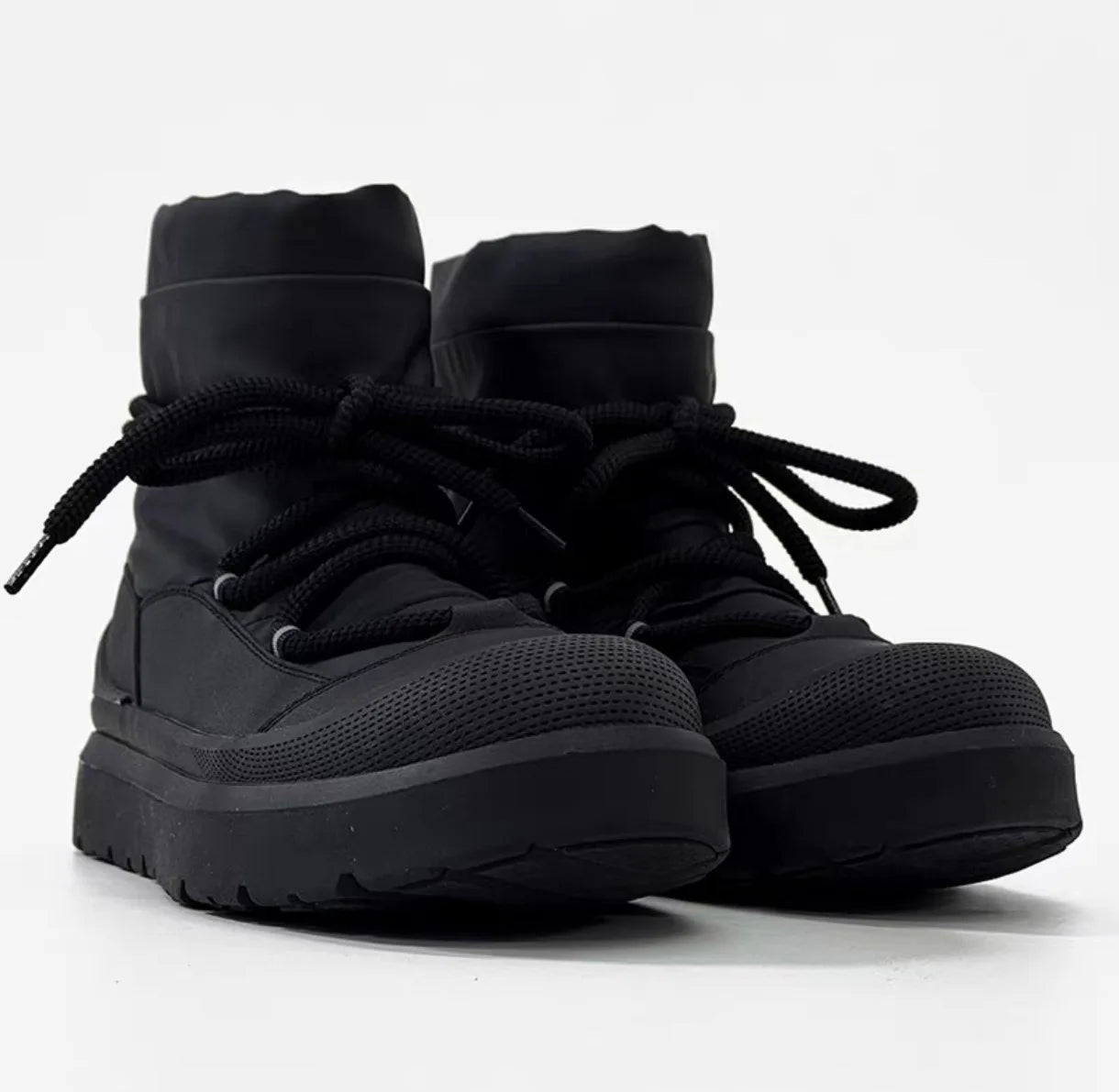 Men's Warm Fleece Lined Snow Boots | Mid-Calf Ankle Winter Outdoor Shoes 2026