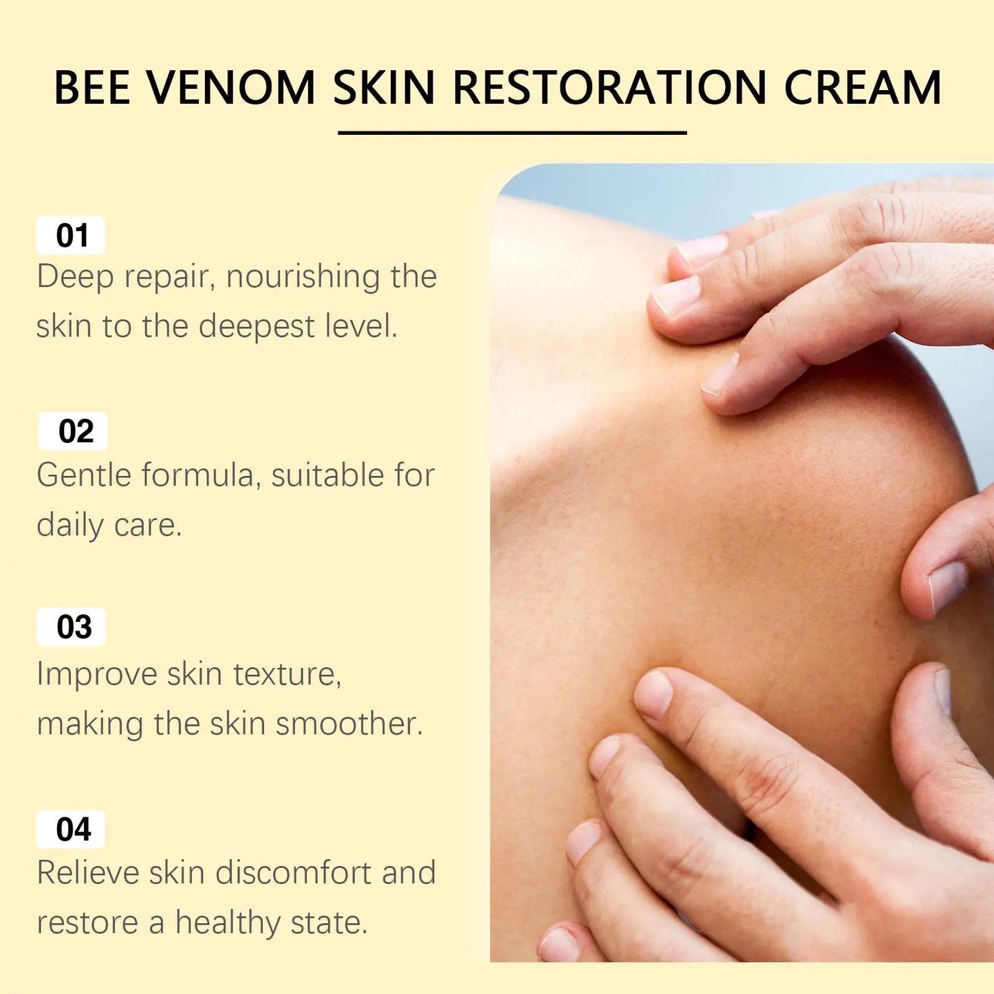 Bee Venom Skin Treatment Cream | Moisturizing & Blemish Remover