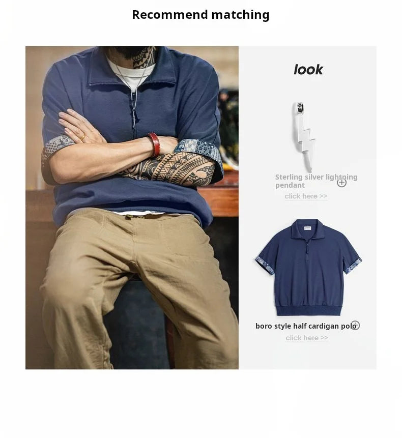 Men's Lightweight Vintage Chino Pants | Casual Khaki Trousers