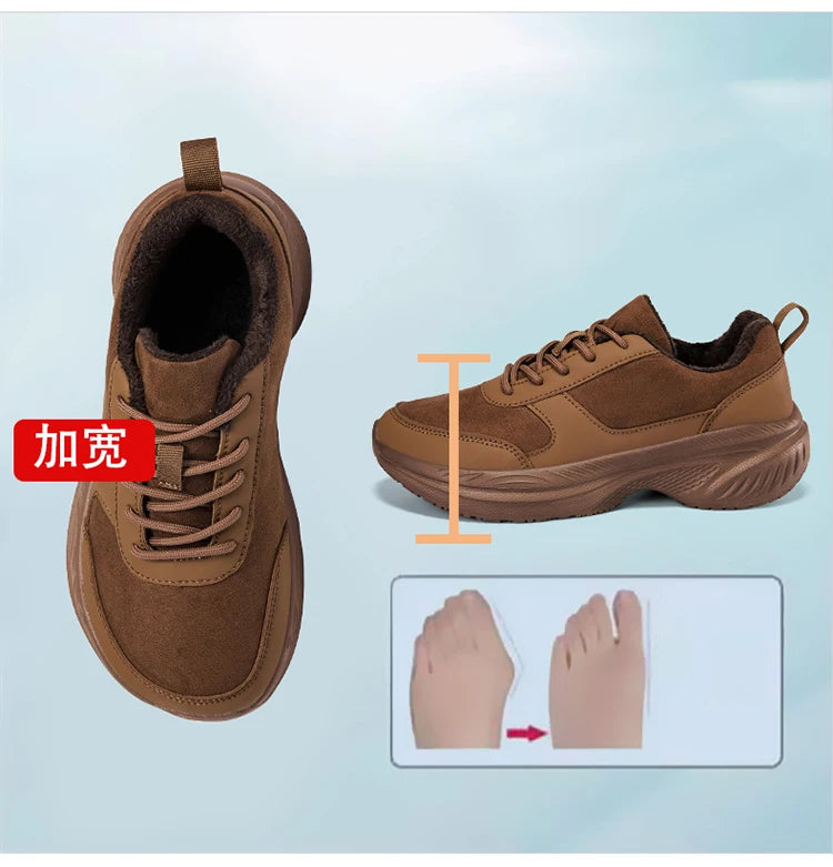 Winter Barefoot Men's Sneakers | Comfortable Non-Slip Casual Shoes