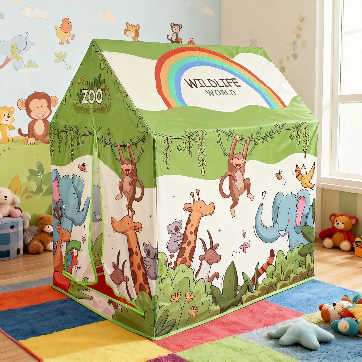 Children's Fun Toy Castle Tent | Portable Playhouse for Kids