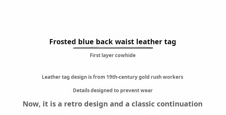 Vintage Loose Fit Raw Denim Wide-Leg Jeans for Men