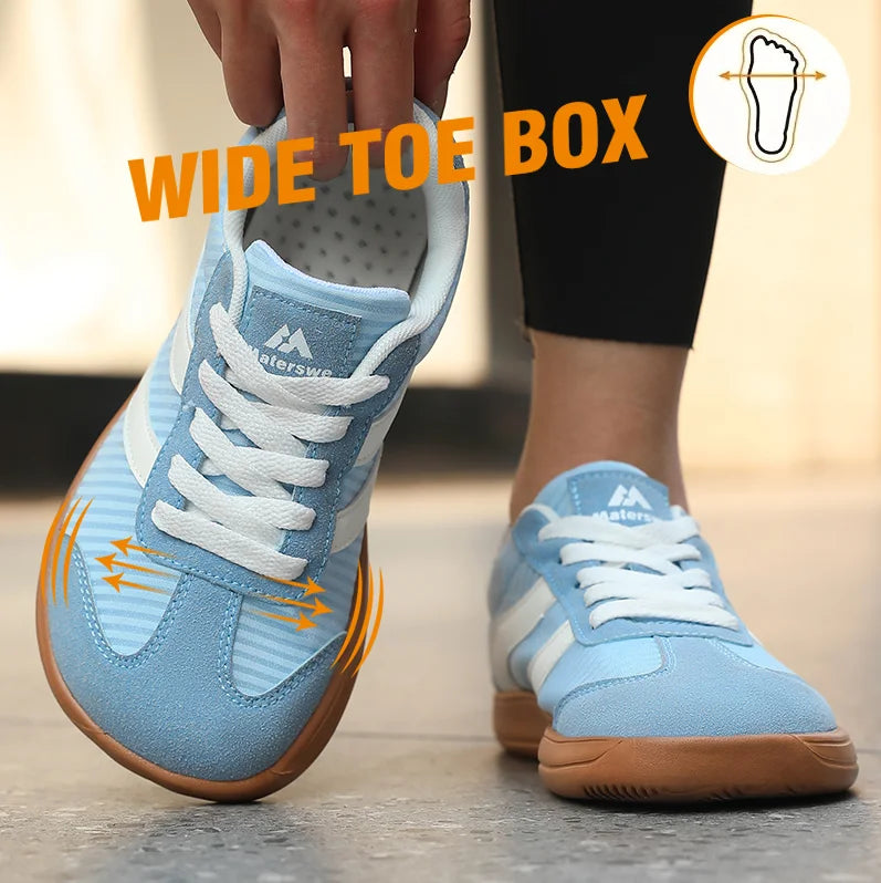 Women's Lightweight Wide Toe Barefoot Running Shoes | Casual Sports