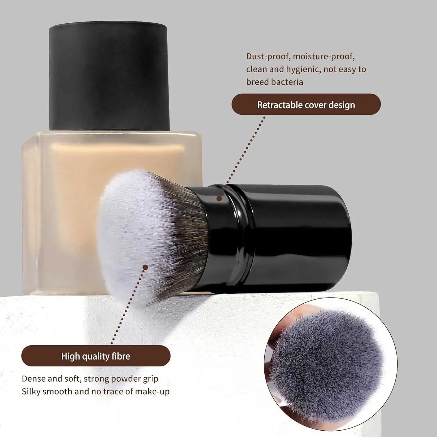 20-Piece Double Ended Makeup Brush Set for Flawless Application