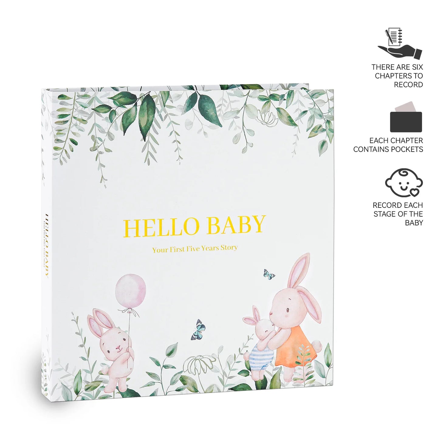 Baby Pregnancy Memory Book | DIY Family Growth Scrapbook Album
