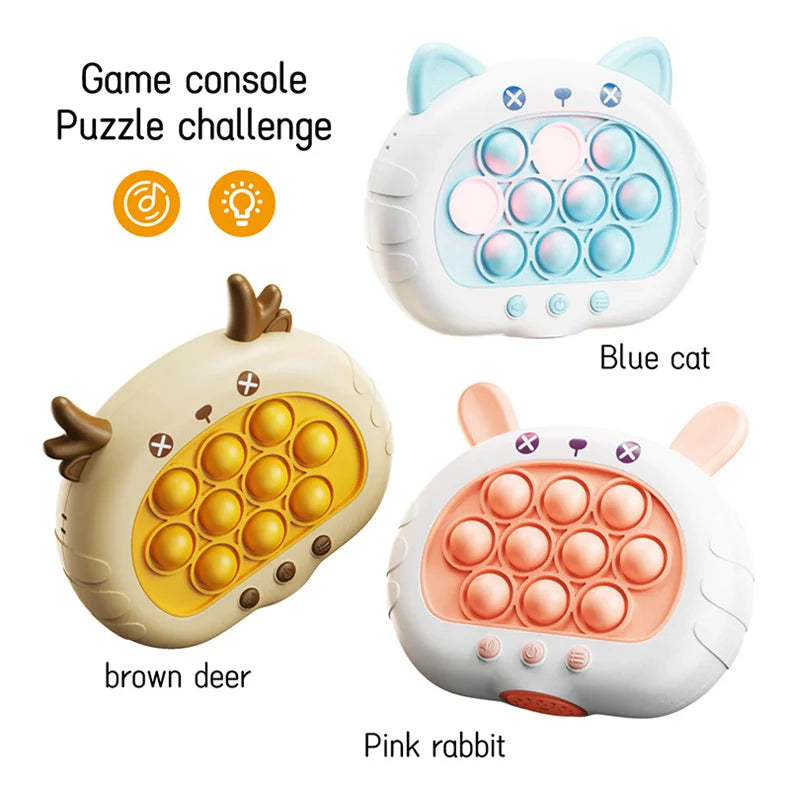 Light Up Push Electronic Puzzle Console | Fun Fidget Toy
