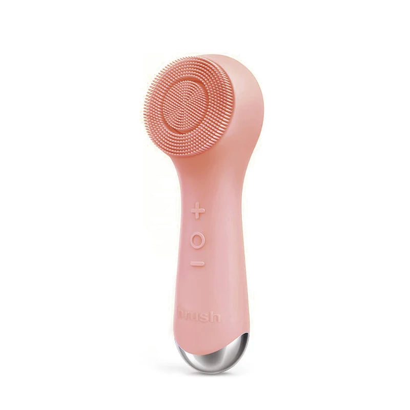 Dual Rotation Facial Cleansing Brush | Vibration Massage & USB Charge