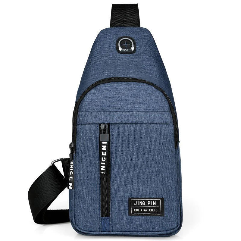 Men's Multifunctional Crossbody Chest Bag | Travel Sling Backpack