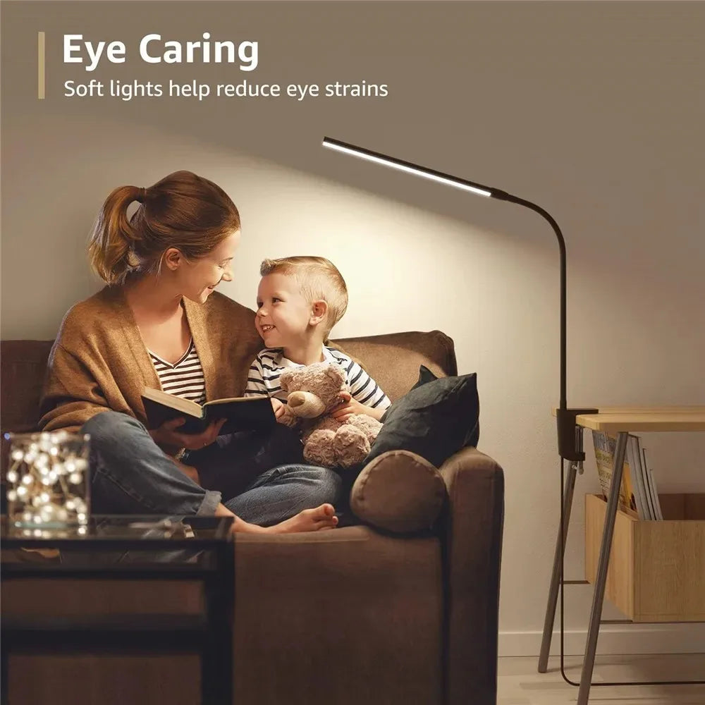 Dimmable Double Head LED Clip Desk Lamp | Brighten Your Workspace