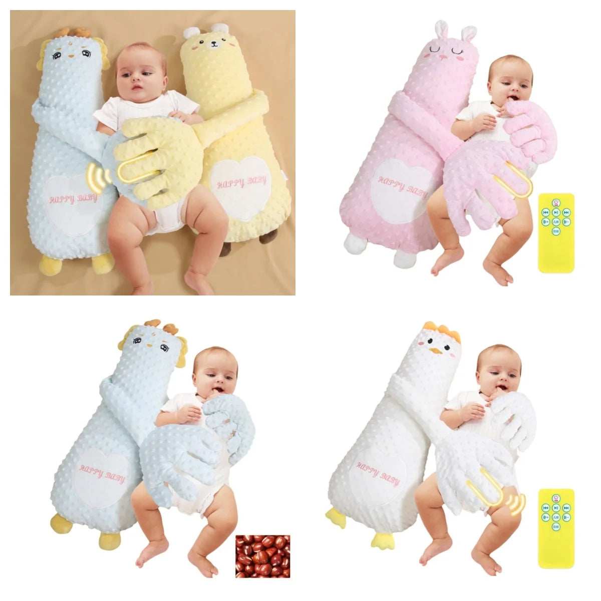 Gentle Patting Remote Controlled Pacify Toy for Infants