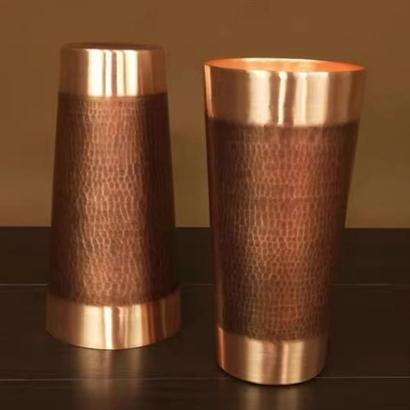 Handcrafted Pure Copper Coffee Cup | Vintage Moscow Mule Tumbler