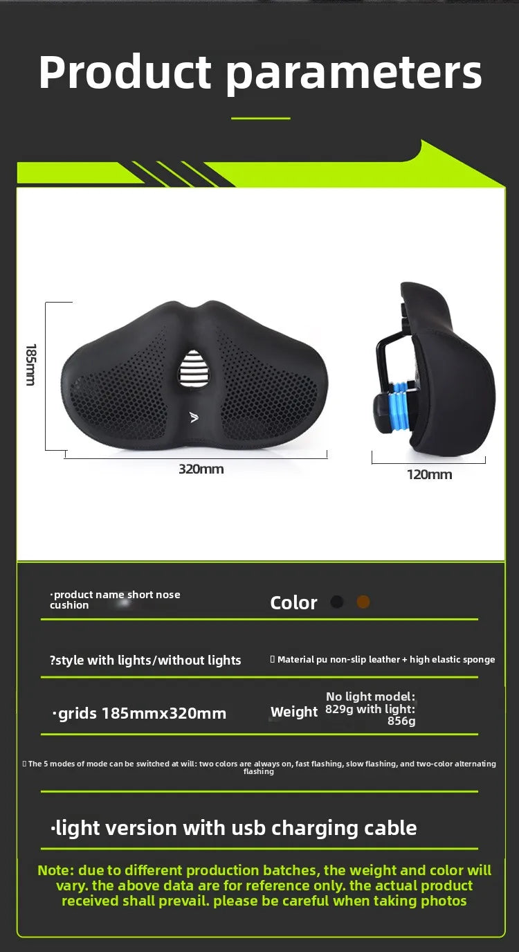 Noseless Bike Seat Cushion for Ultimate Comfort on Peloton Bikes