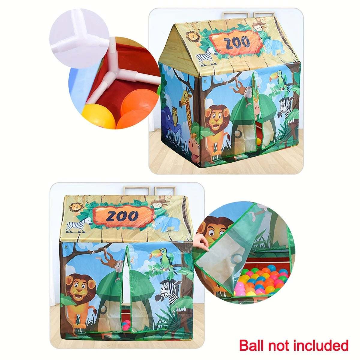 Children's Playhouse Tent | Indoor & Outdoor Fun for Kids