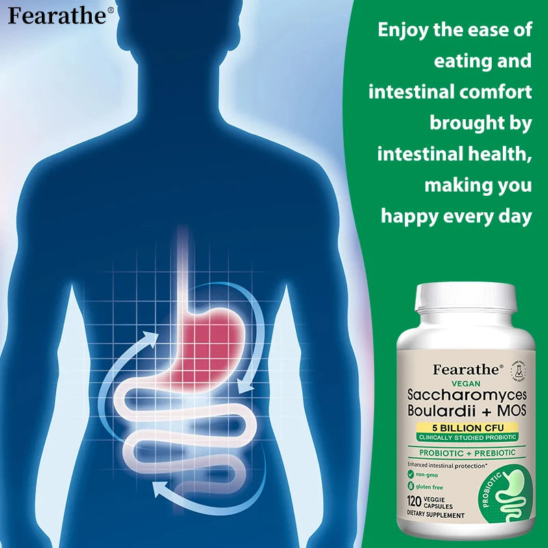 Premium Saccharomyces Boulardii Probiotics for Gut Health