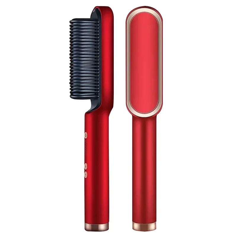 Adjustable Heat Hair Straightener Comb | Fast and Safe Styling
