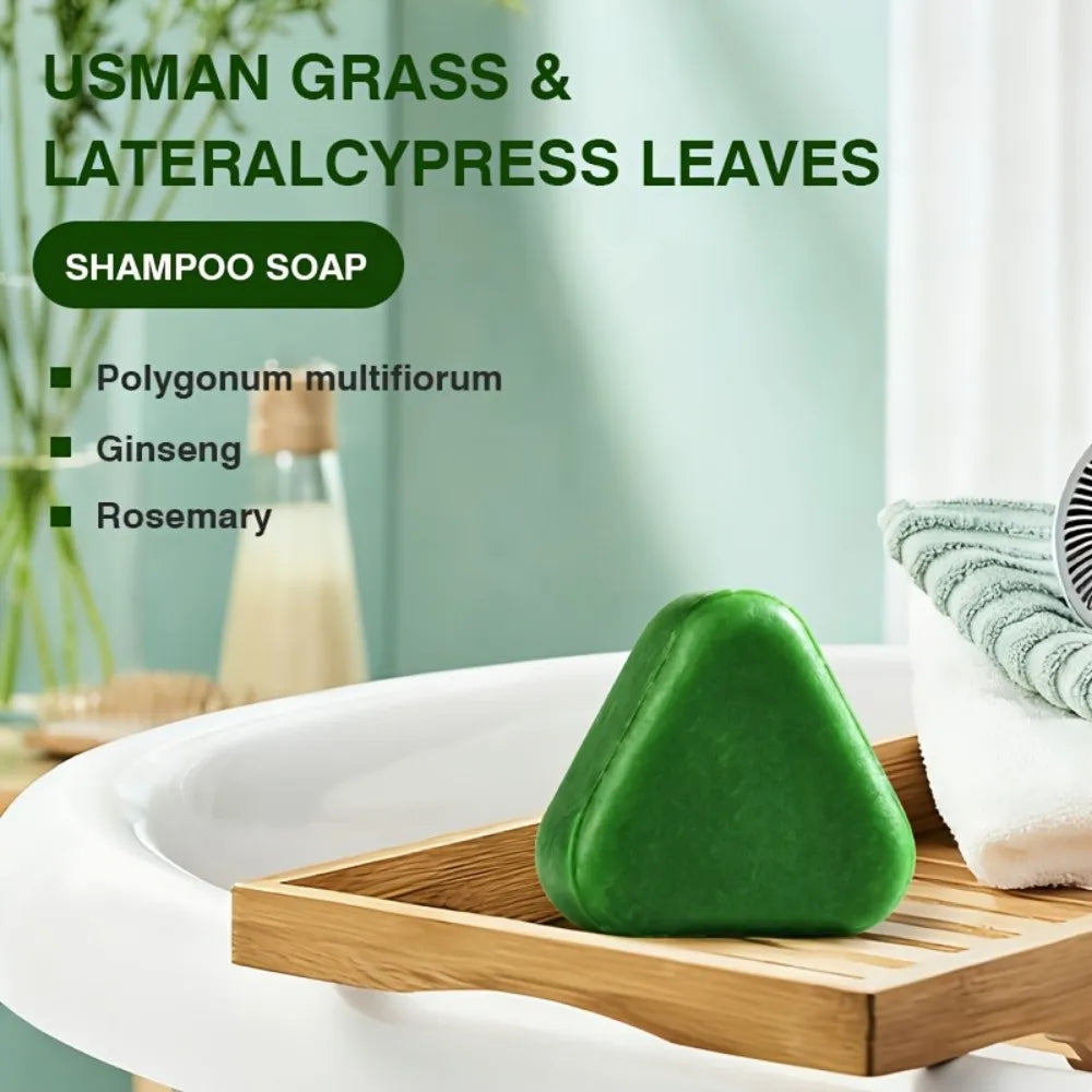 Natural Herbal Shampoo Soap | Nourishing Hair Care for All