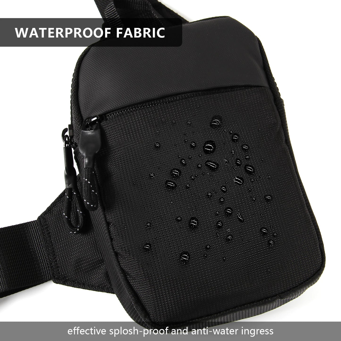 Ultra-Small Men's Sports Chest Bag | Multi-Function Waist Messenger