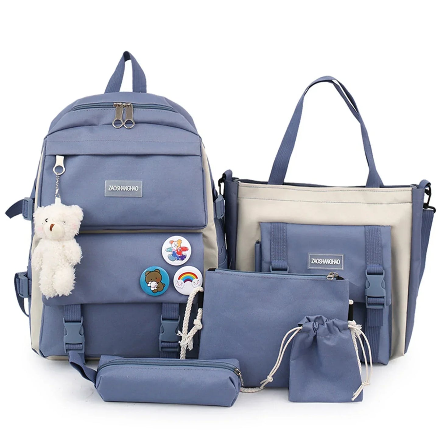 High Capacity Waterproof Backpack for Girls | Trendy School Bags