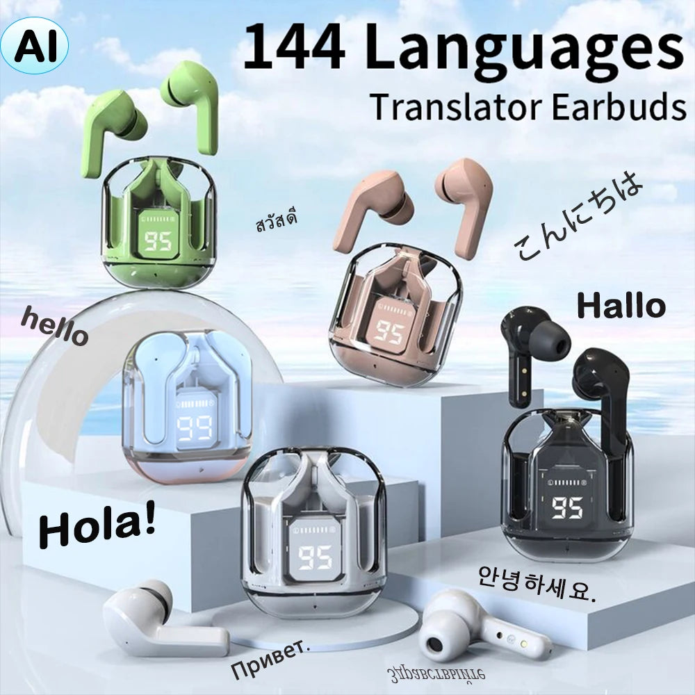 AI Translation Earphones with Noise Reduction | High Definition Sound