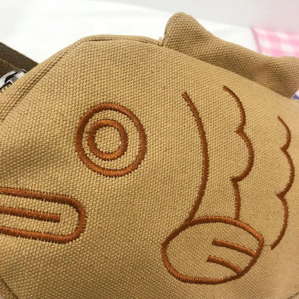 Bolso de Hombro Grande de Dibujos Animados | Bandolera Cruzada Elegante