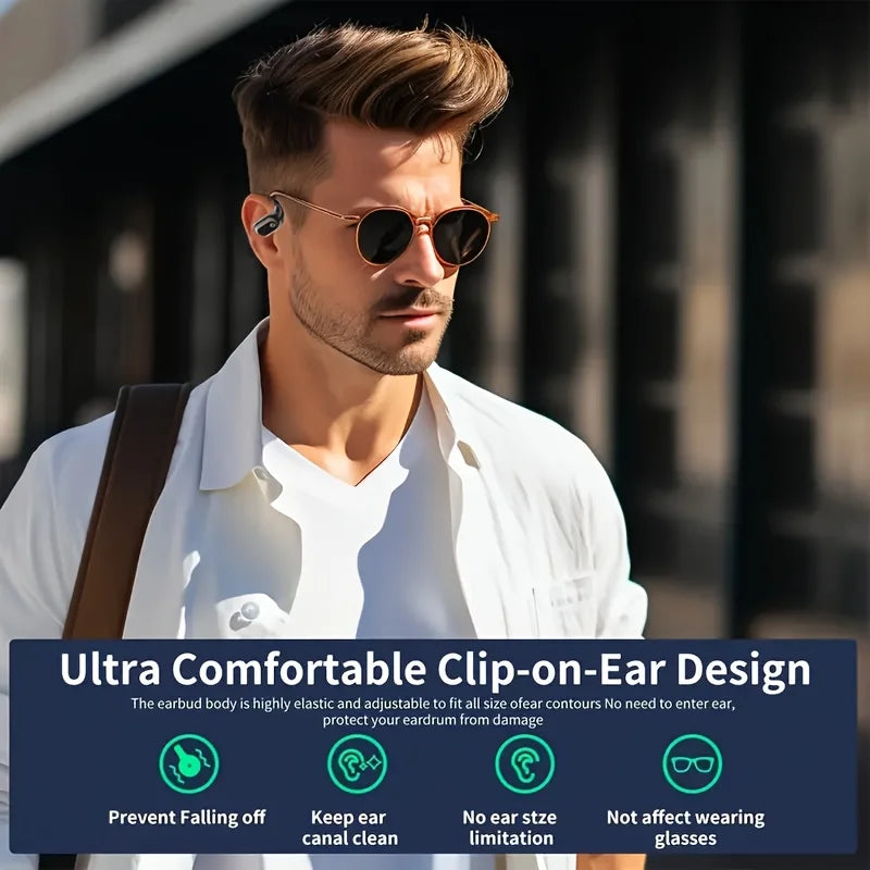 AI Real-Time Translator Bluetooth Headphones | Multi-Language TWS Earbuds