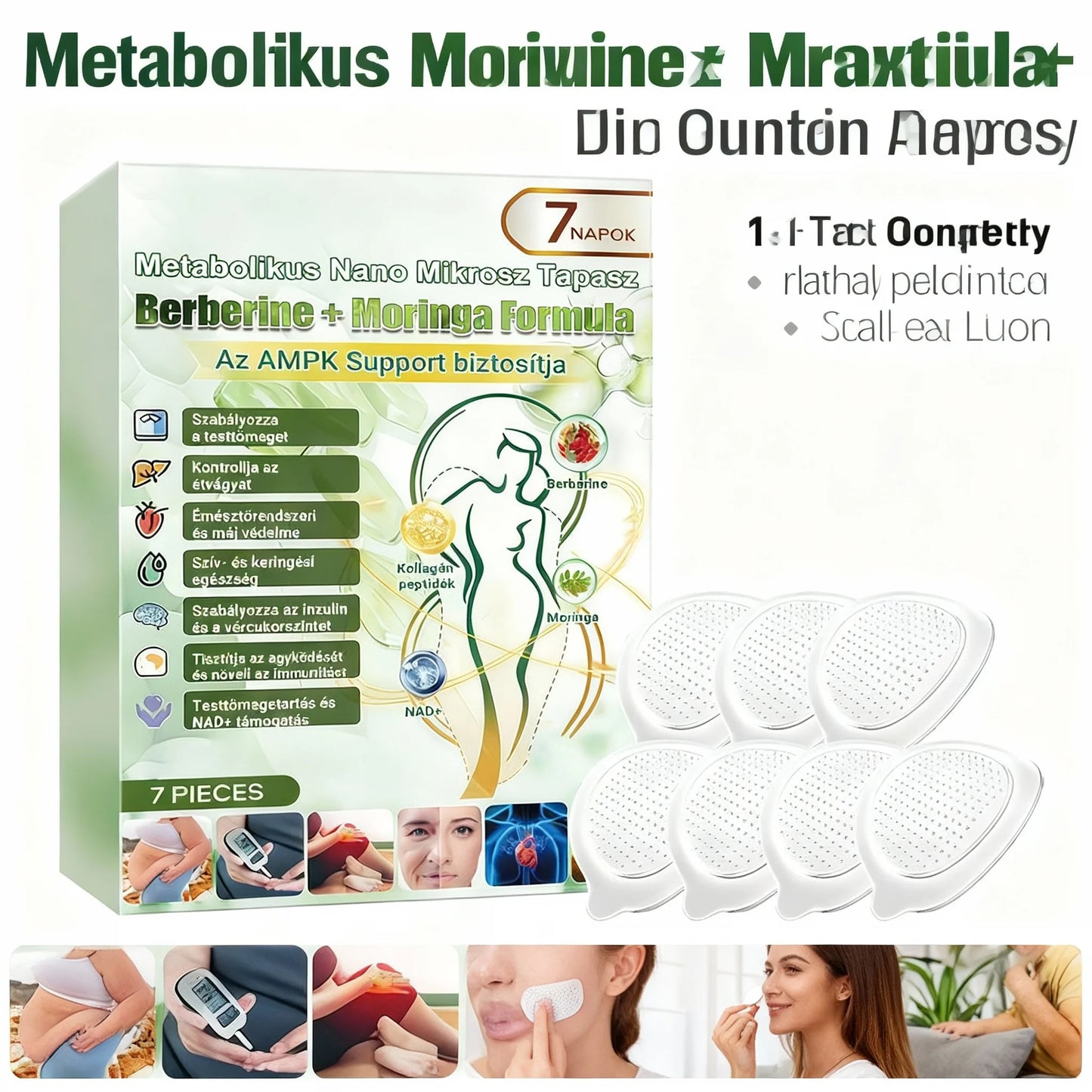 Advanced Nano Microneedle Patch for Body Skin Care